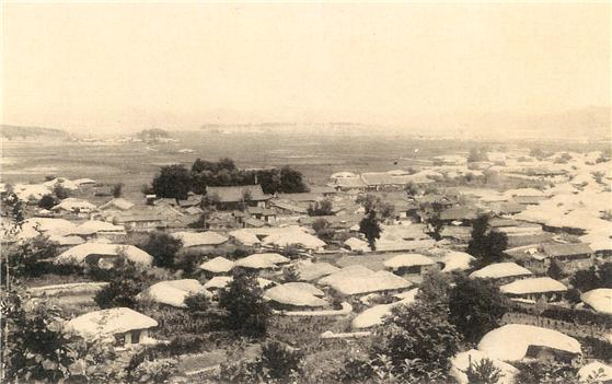 원주 읍내(강원감영) 1912년