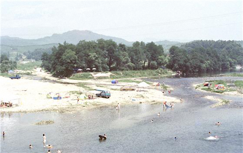 옥산리 옥산강 1988년