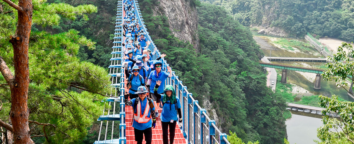 原州国际徒步比赛 4