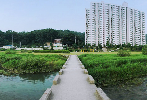 원주천 북원교 사진