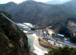 원주 소금산 출렁다리 개통 사진 2