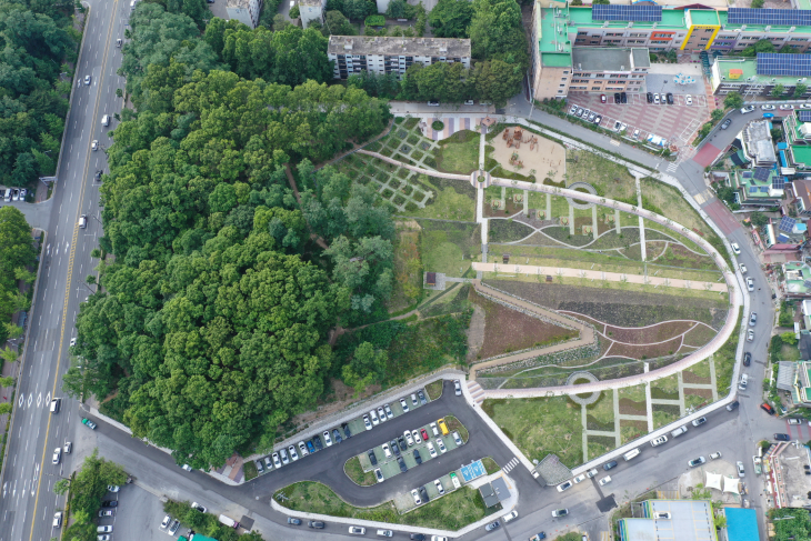 장기미집행공원 준공 사진 2