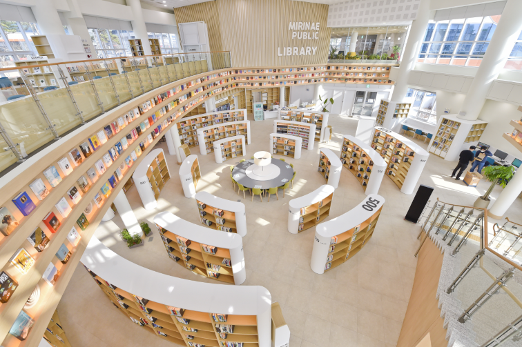 미리내도서관 건립 사진 1