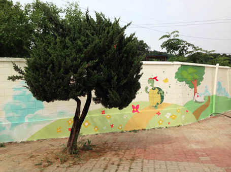 태장초등학교 벽화사진