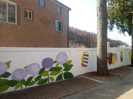 급양대 벽화사진