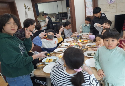 꿈빛나무지역아동센터 요리 활동사진